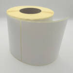 Étiquette vierge 100x150 mm, papier blanc mat  de mandrin 76mm. 1000 étiquettes par rouleau, compatibles avec les imprimantes thermiques. - Image 3