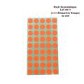 Pastilles Adhésives Fluo 10mm - Pack Business de 6 (600 étiquettes) -orange