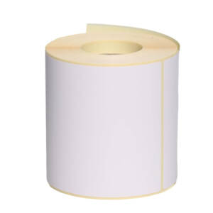 Étiquettes Thermiques Professionnelles 100x150 mm – 500 Étiquettes par Bobine – Mandrin 25 mm – Papier Blanc Mat – Impression Sans Encre